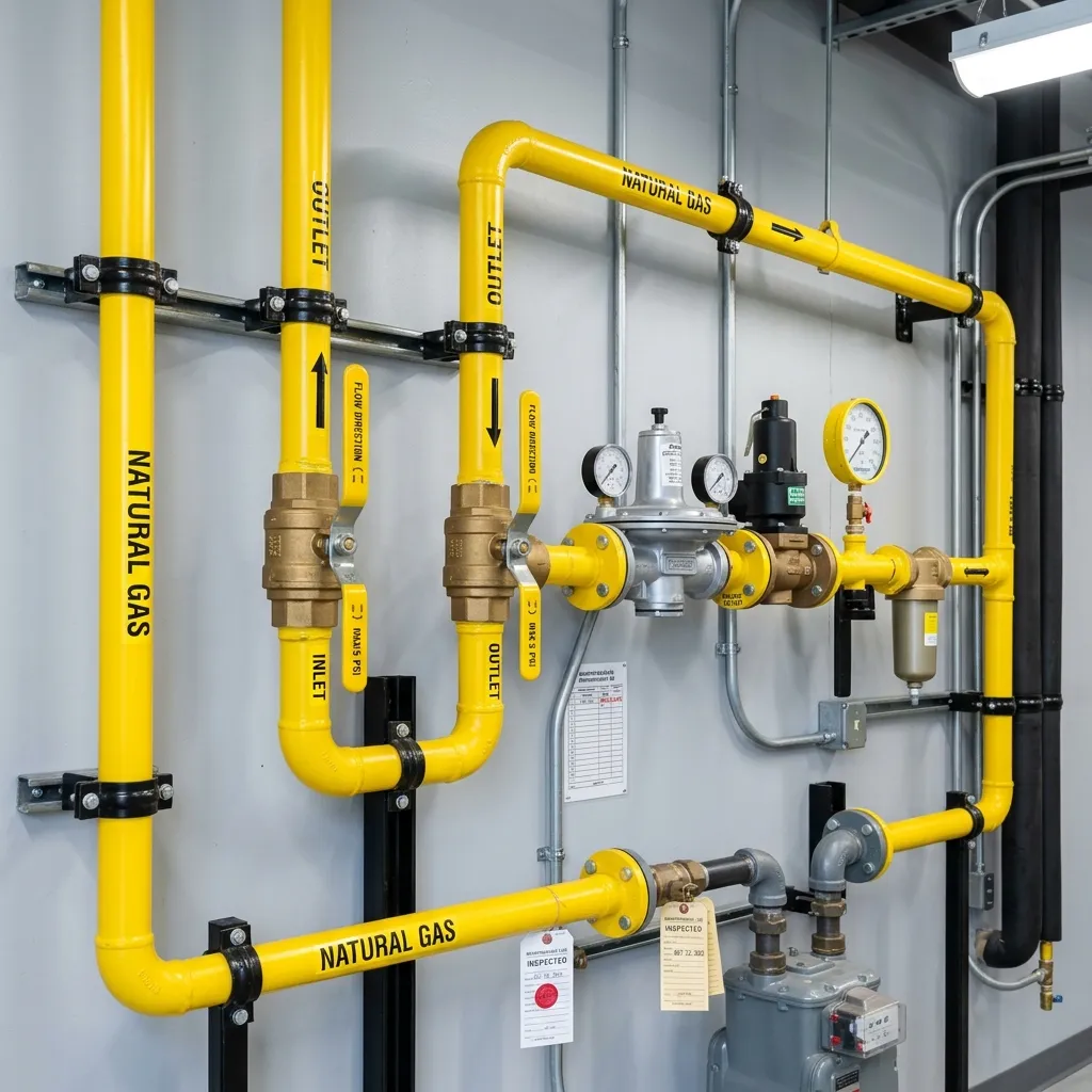 Gas Line Services Plumber in Brookside, DE